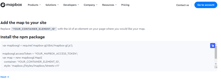 mapbox install mapbox-install-instructions js